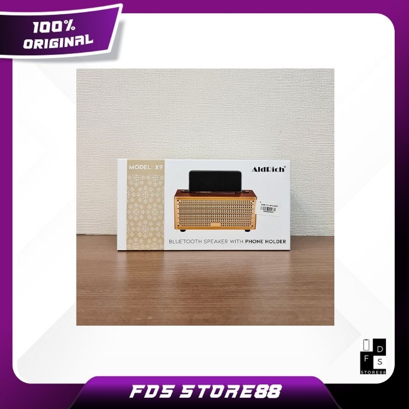 Aldrich X9 Bluetooth Speaker With Phone Holder Original
