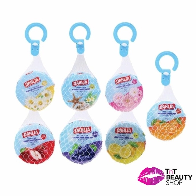 Grosiran Murah DAHLIA AIR FRESHENER SERIES 80gr KAMPER REFILL PENGHARUM RUANGAN FRUITY PINK BLOSSOM 