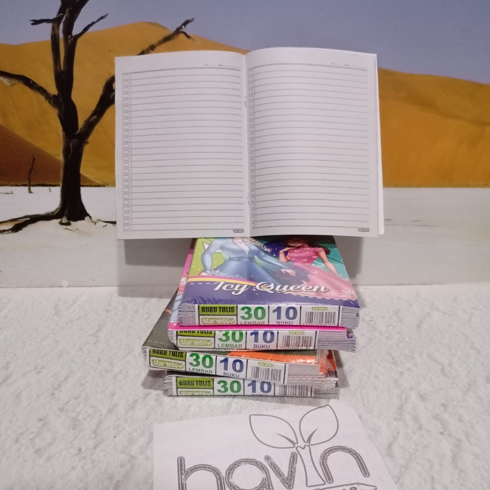 

8.8 BRANDS FESTIVAL (10pc) buku tulis murah fancy gambar 30 lembar