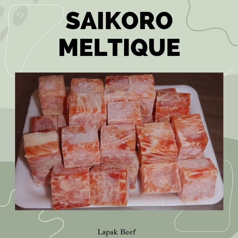 

BEEF SAIKORO MELTIQUE WAGYU 500 GRAM