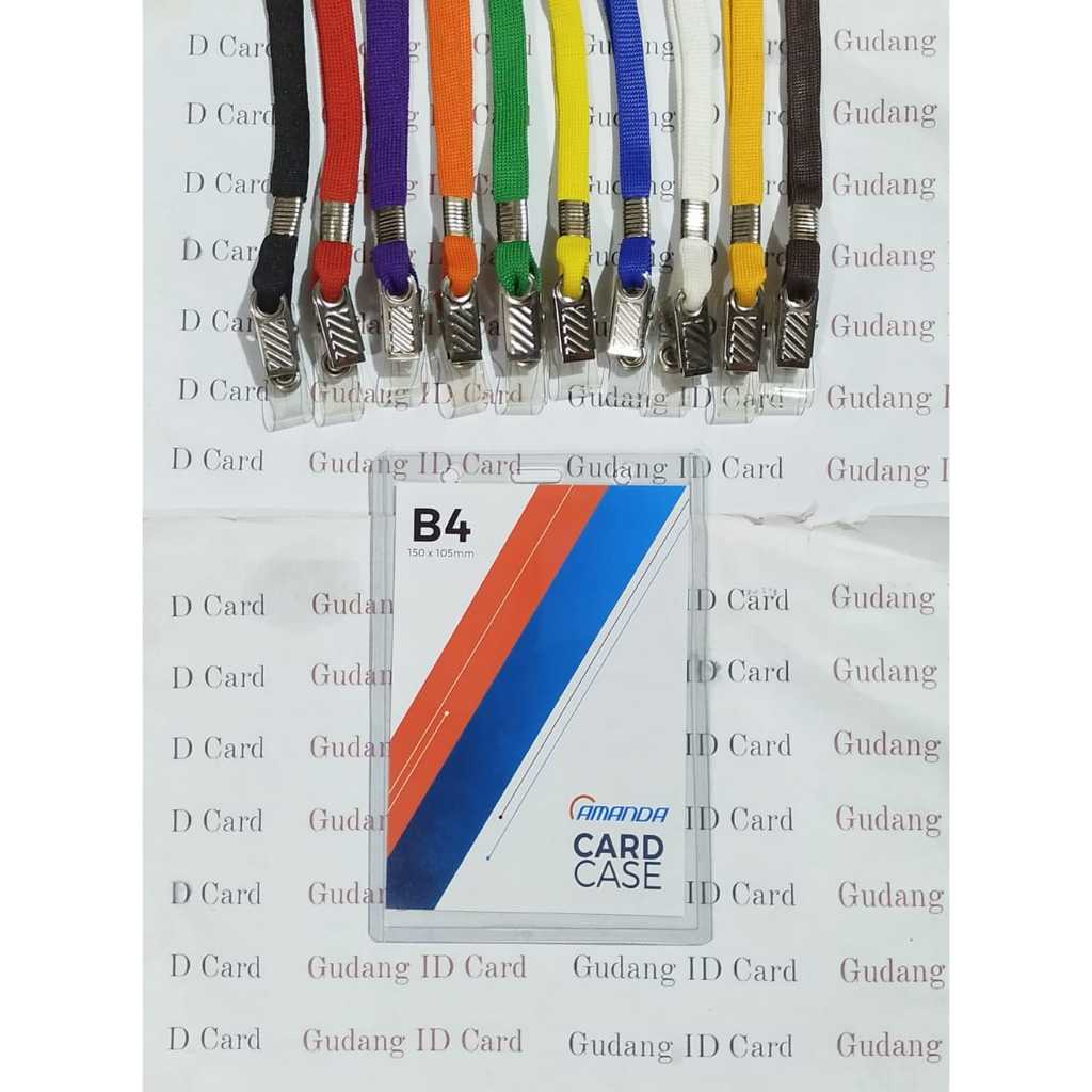 

Paket Tali Jepit Besi 1CM + Card Case B4