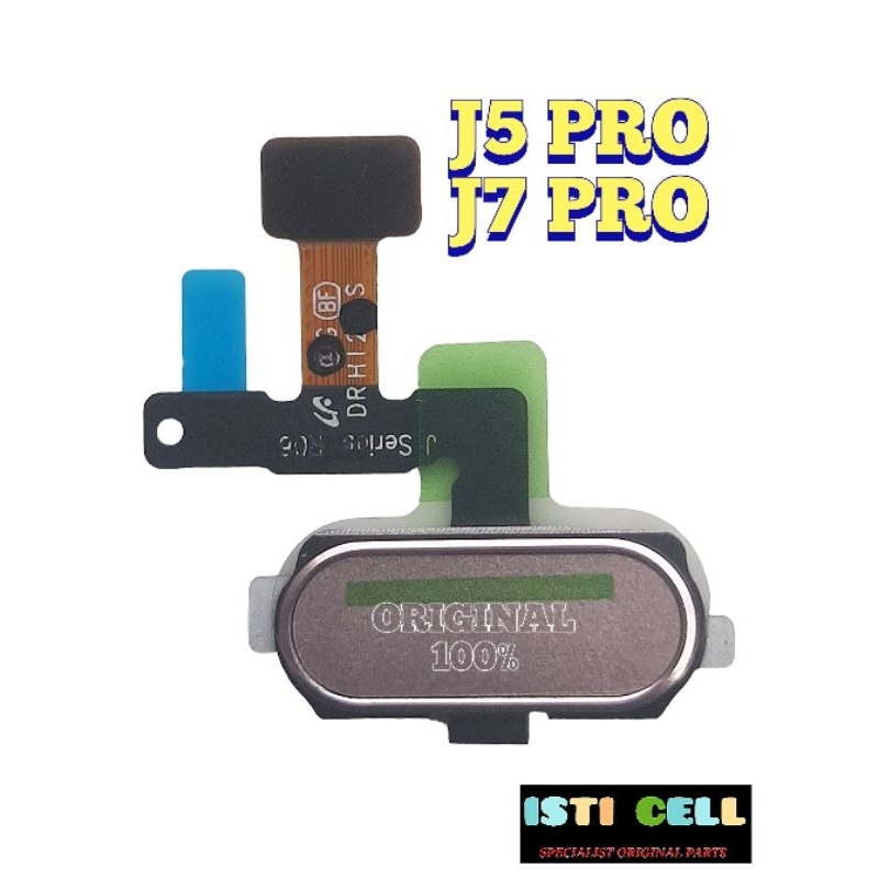 HOME FINGERPRINT SAMSUNG J5 PRO J7 PRO ORIGINAL PINK