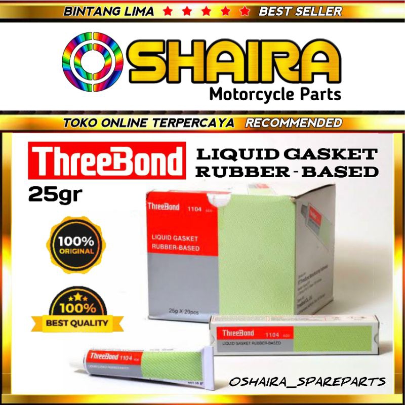 LEM GASKET THREEBOND/LEM PAKING/LEM THREEBOND 25 GRAM/LEM TRIBON ORIGINAL LEM GASKET MOTOR LEM GASKE