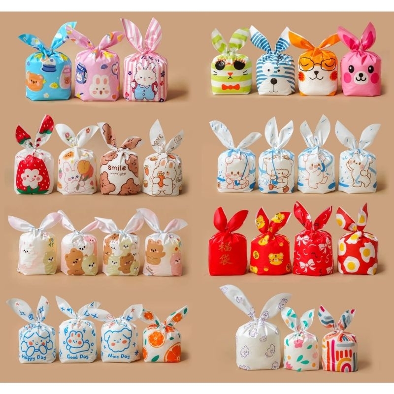 

Goodie Bag Rabbit / Plastik Souvenir Ulang Tahun