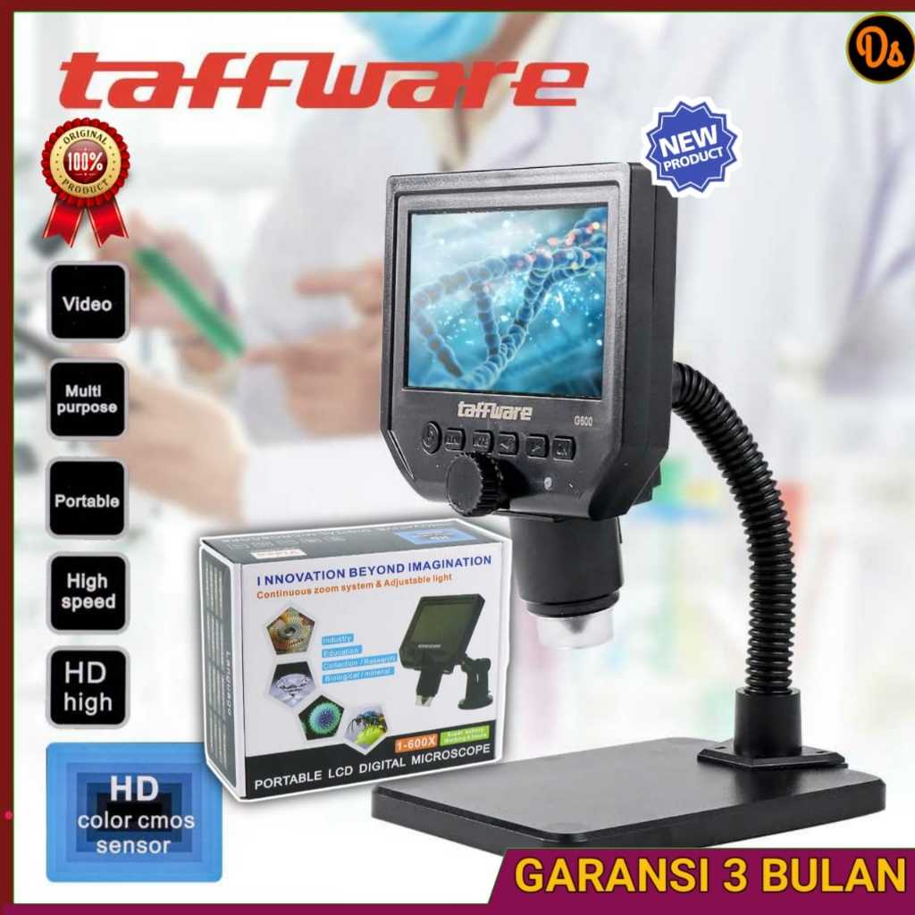 

PROMO Mikroskop Digital 3.6MP 600X Monitor & Fleksibel Stand - G600 Taffware Microskop Microscope digital mikroskop servis hp microscope service hp mikroscope digital Asli OMOTCABK