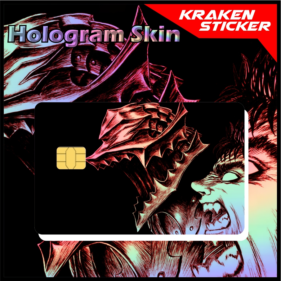 

STIKER STICKER SKIN CARD ATM ANIME BERSERKHOLOGRAM&NON HOLOGRAM