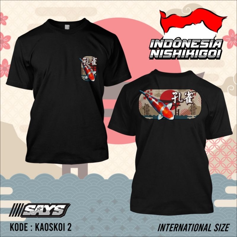 Kaos Ikan Koi 2 Kujaku