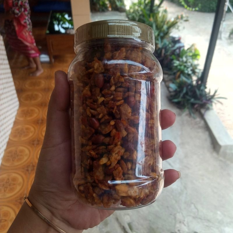 

OREK TEMPE+KACANG TOPLES 250GRAM,ENAK DAN GURIH TANPA BAHAN PENGAWET