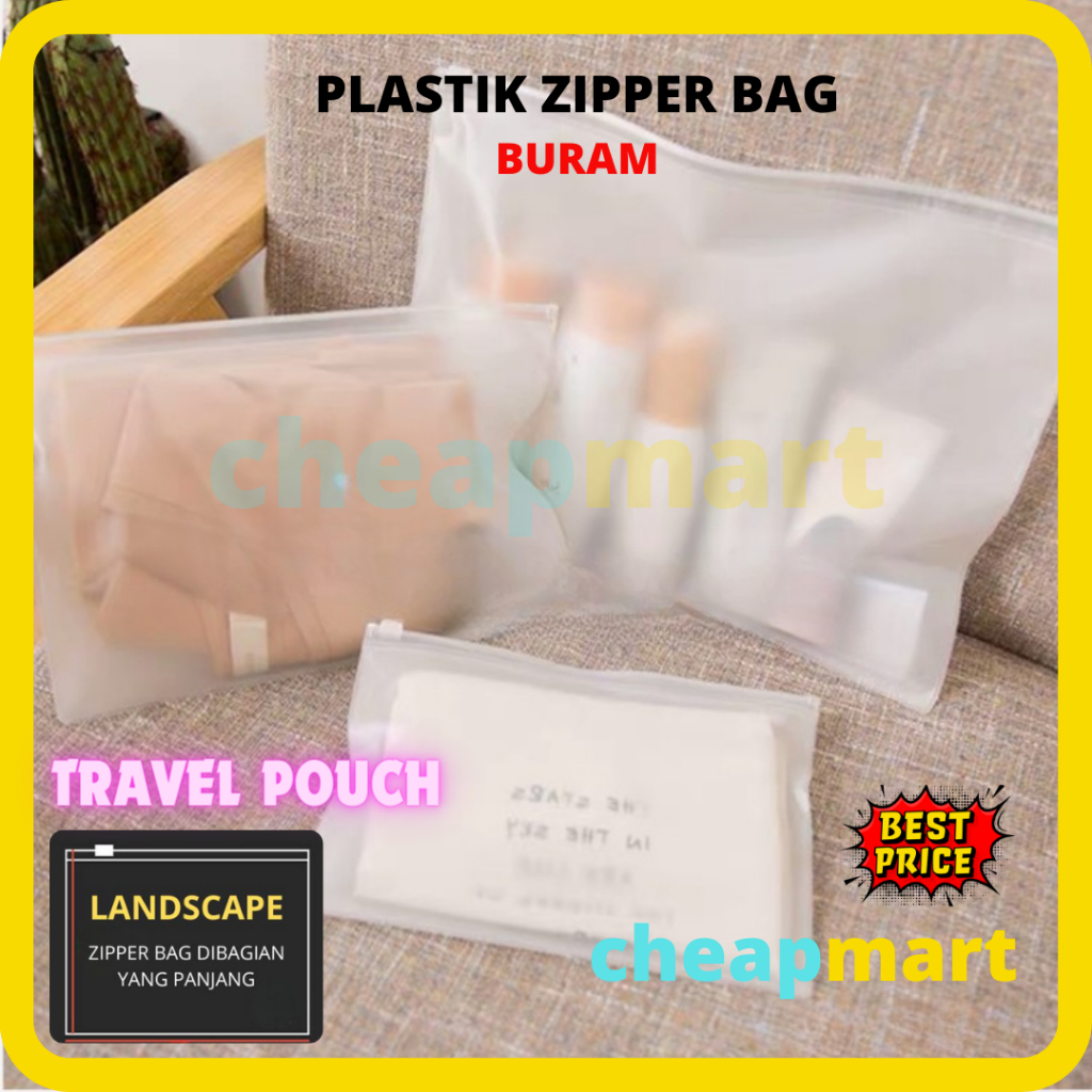 [LANDSCAPE] Kantong Plastik Ziplock Landscape/ Zipper Storage Bag Landscape Tempat Penyimpanan