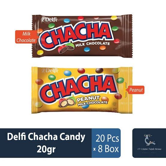 

CHA CHA MILK CHOC 20 GRAM / CHACHA COKLAT KACANG