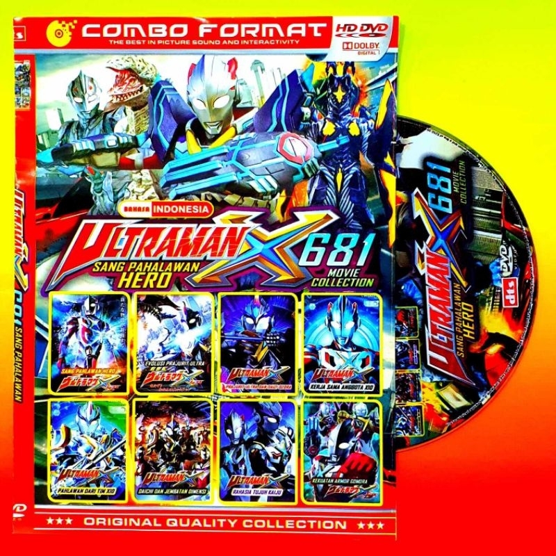 KASET DVD ULTRAMAN TERBARU DVD ULTRAMEN