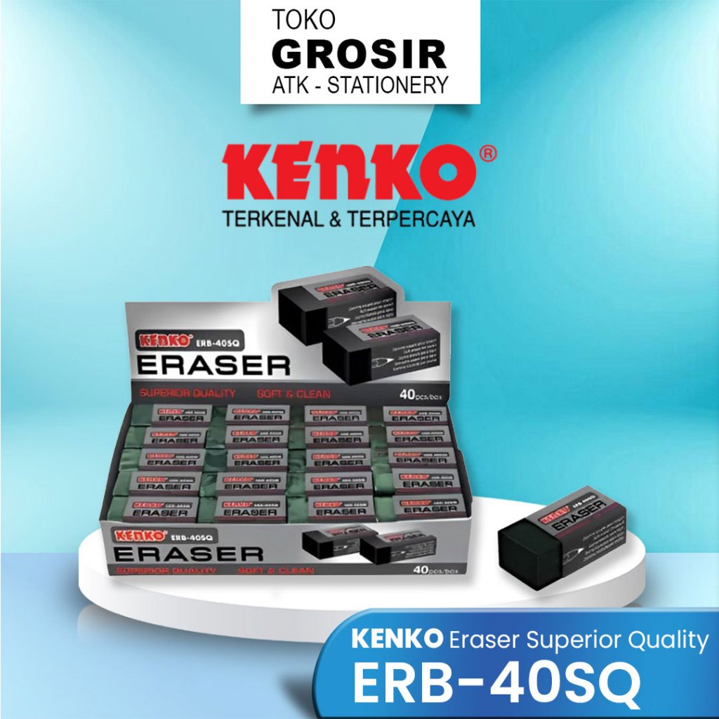 

PENGHAPUS KENKO ERB-40SQ / KENKO ERASER ERB-40SQ SUPERIOR QUALITY