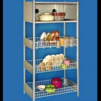 Musangjantan112 Free Ongkir Rak Piring Master Aluminium R04A / R04Aw. Ori