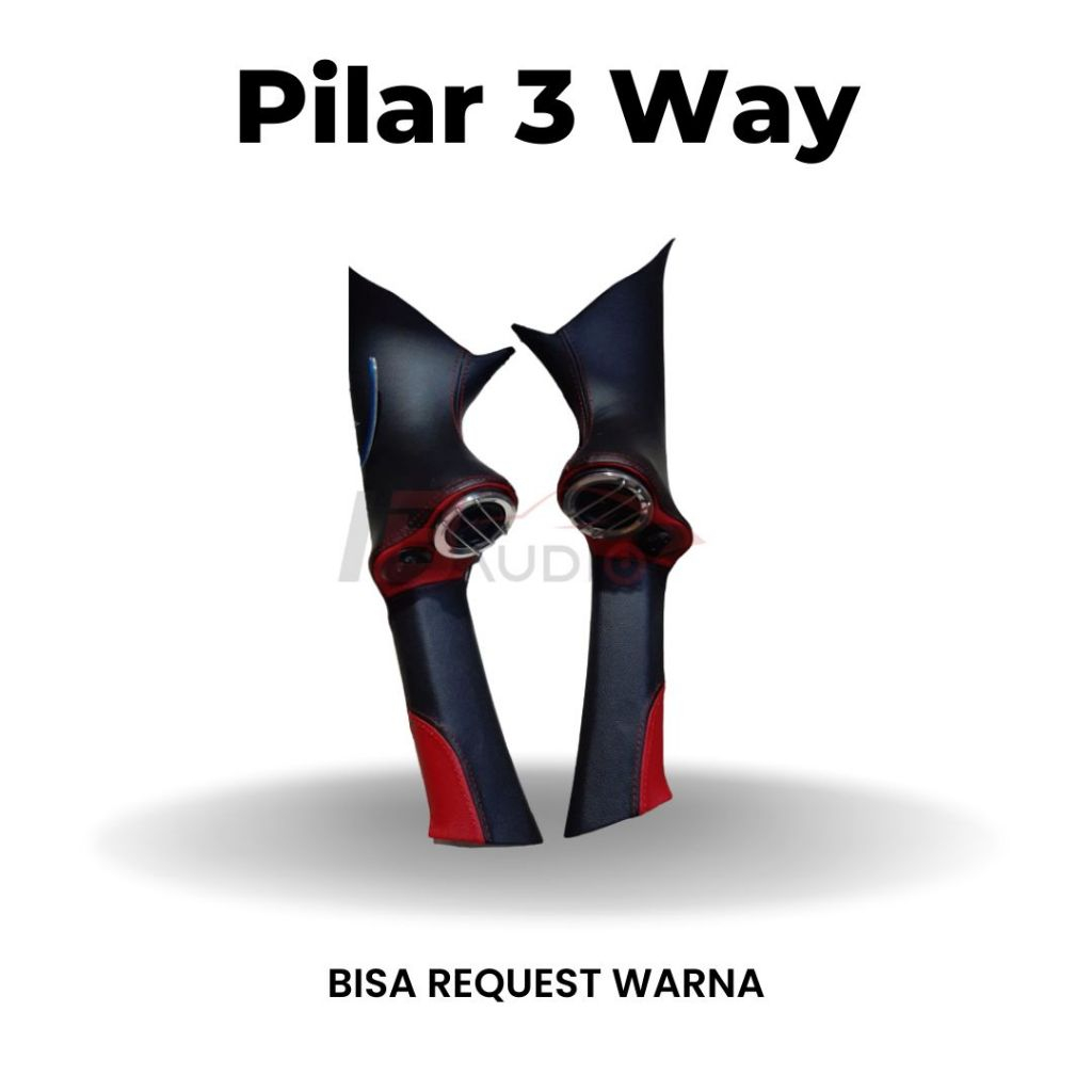 Garnish Cover Tiang Pilar A Speaker Depan Mobil Midrange Tweeter 3 Way Honda Brio Mobilio Lama New R