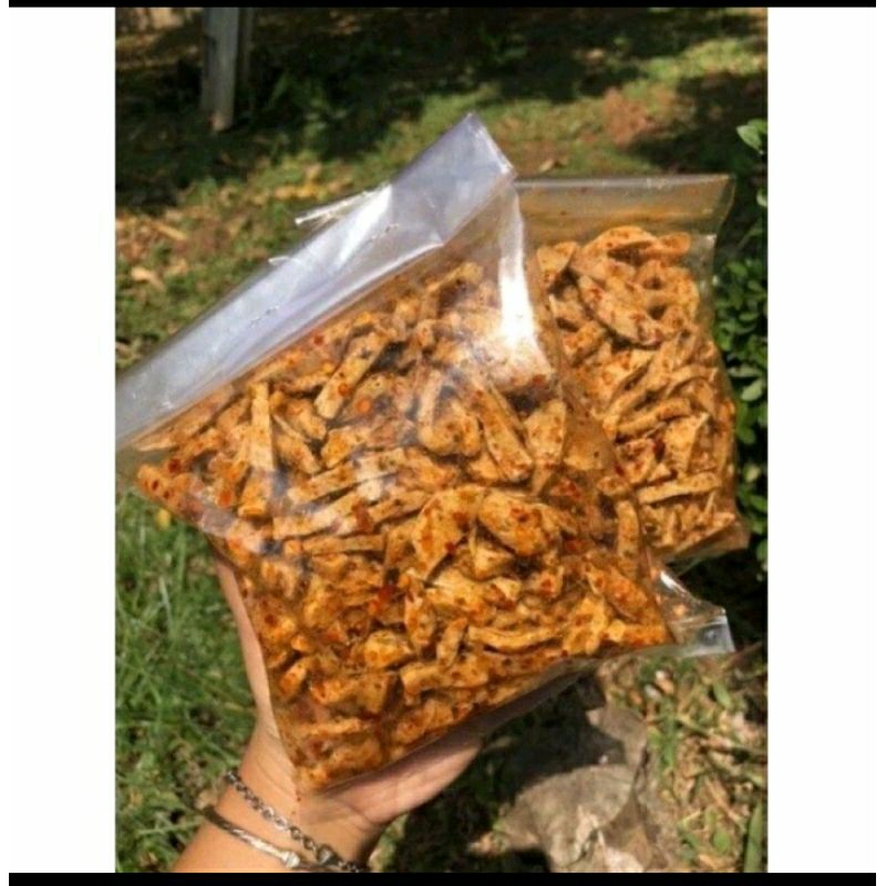 

Basreng Pedas Daun Jeruk isi 250gr