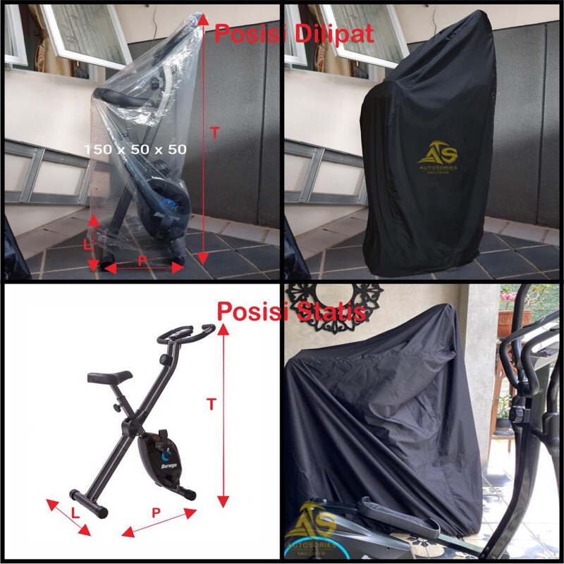 sepeda Statis Cover Pelindung Sepeda statis