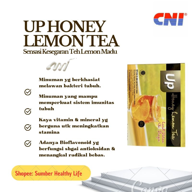 

UP HONEY LEMON TEA (CNI 100% ORIGINAL LEMONTEA MADU)