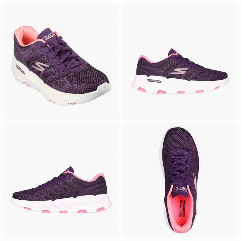 SALE100%Original Skechers Go Run 7.0 Sepatu Kets Wanita - Plum Kode Produk : SKE129335PLUM13