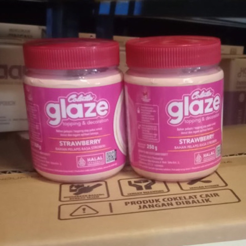 

COLATTA GLAZE STRAWBERRY 250 GR