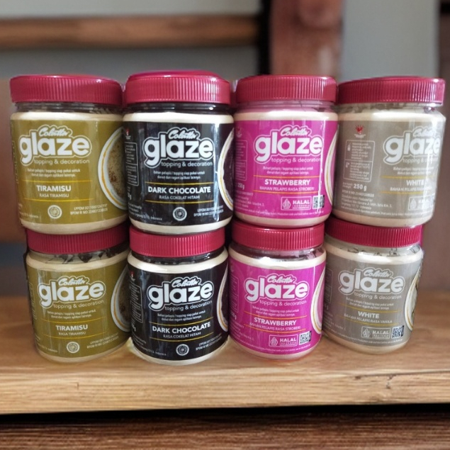 

[oddsolshop] pekanbaru/Colatta Glaze 250 gr / Selai Donat / Selai Roti / Topping Kue / Bahan Kue