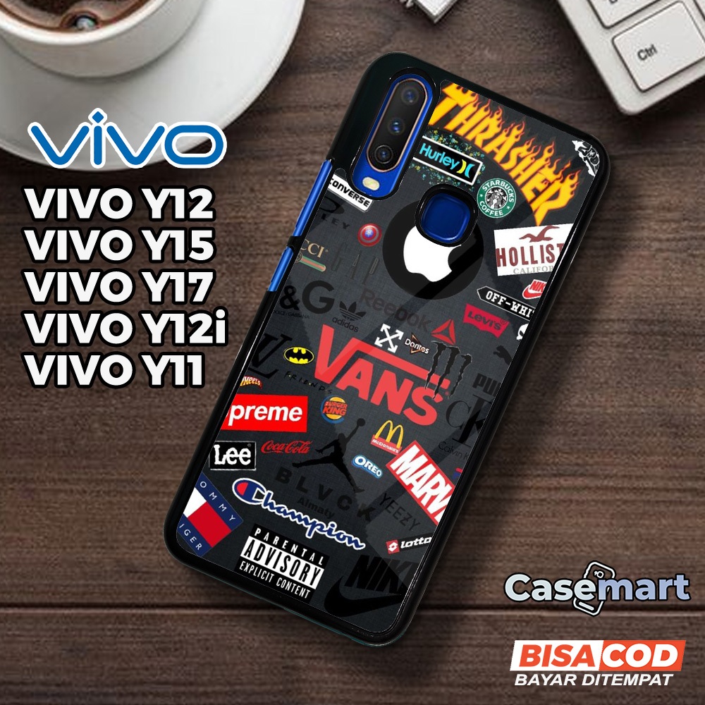 Case VIVO Y12 Y15 Y17 Y12i Y11 Casemart Casing VIVO Case Glossy Case Aesthetic Custom Case Anime Cas