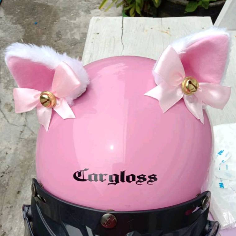 TM - Sepasang aksesoris kuping helm Nekomimi cosplay kucing ∣ kuping kucing helm cosplay harajuku ka