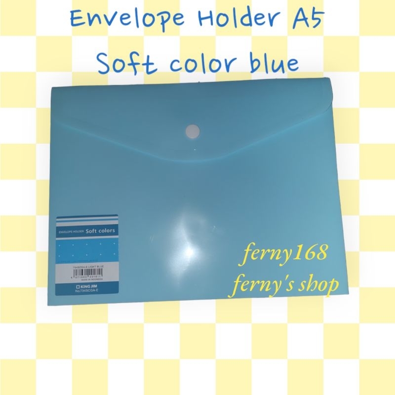 

Envelope holder A5 King Jim map kancing amplop dokumen A5