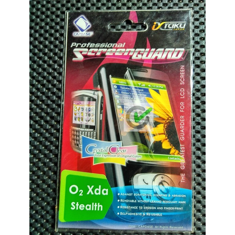 Screen Protector - Screen Guard - Taku Capdase - PDA O2 XDA Stealth