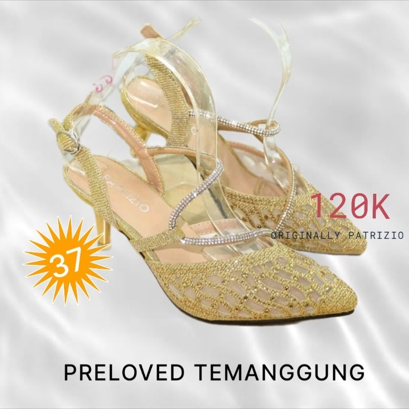 Sepatu Pesta Wanita Heels Patrizio Preloved Temanggung