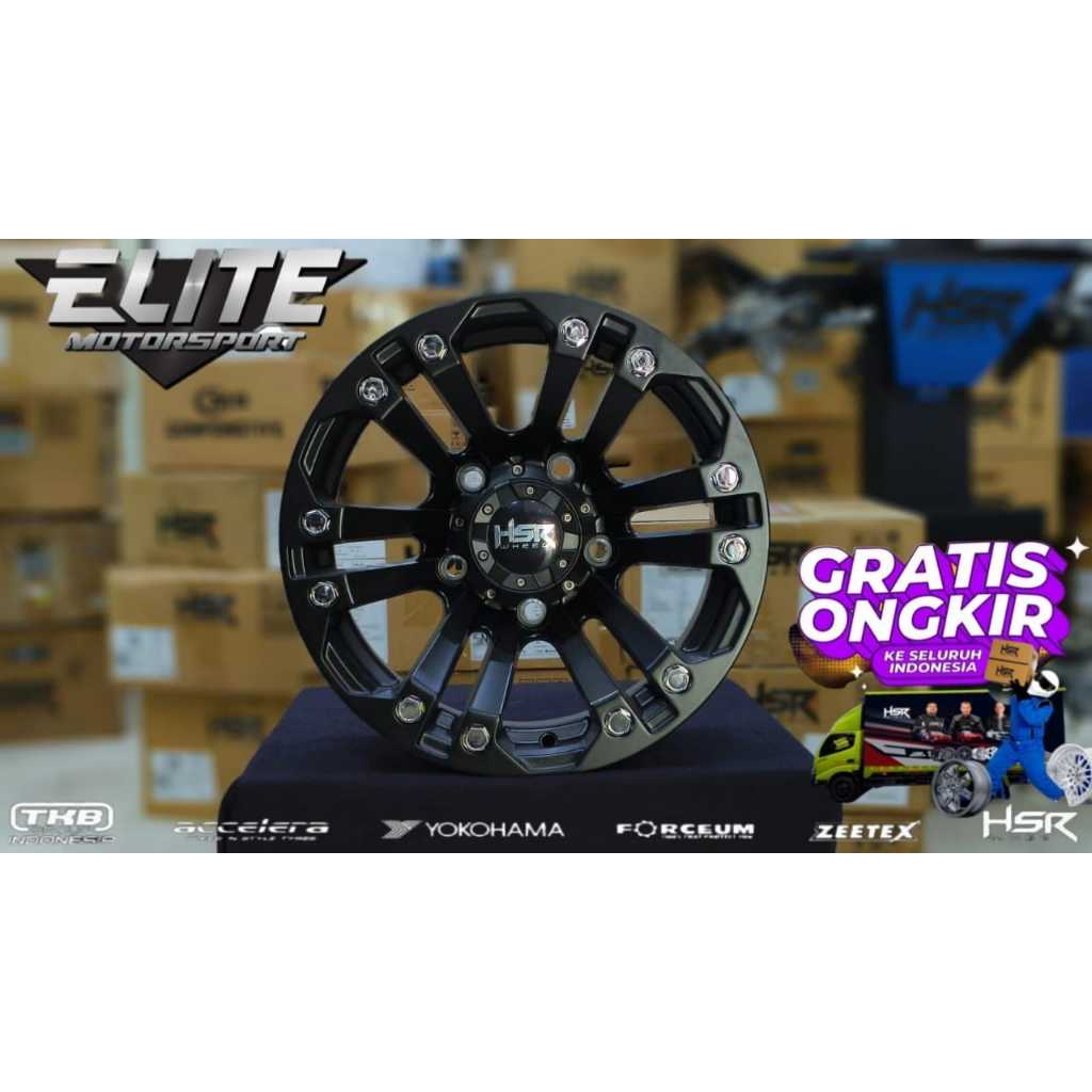 Velg Offroad R15 Jimny Katana Feroza Escudo Vitara