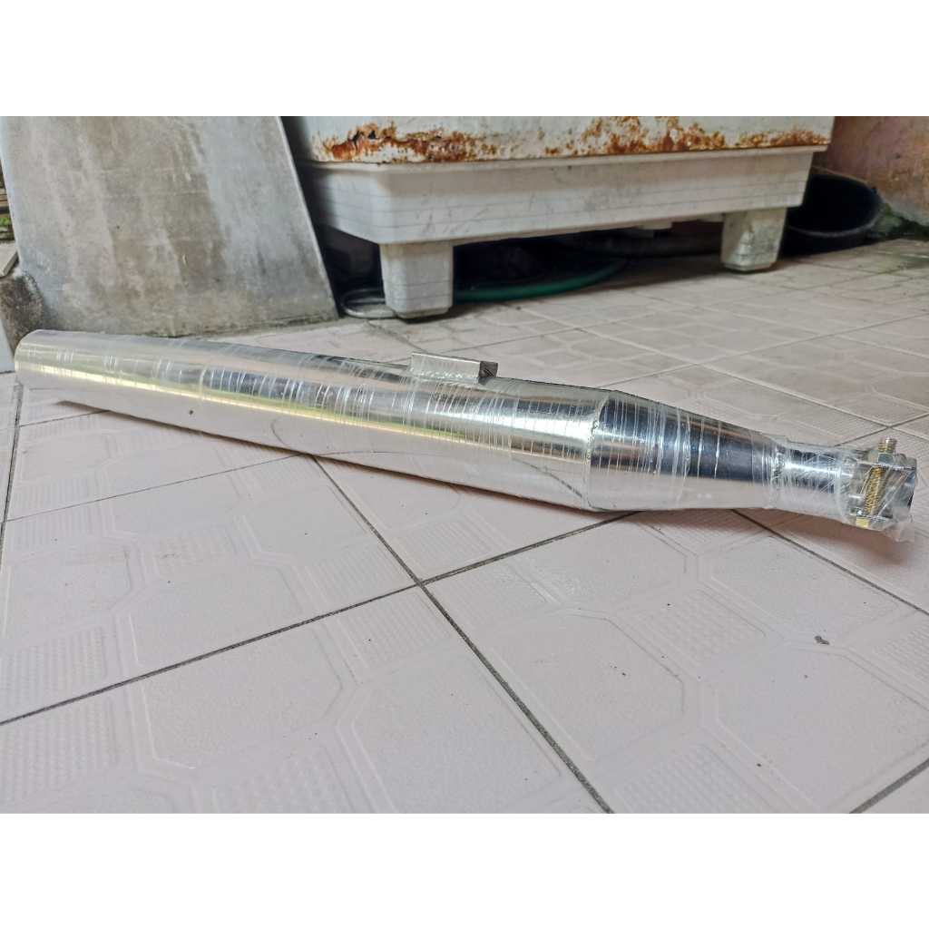 Cuci Gudang  Knalpot Custom Klasik Motor Bobber Moge