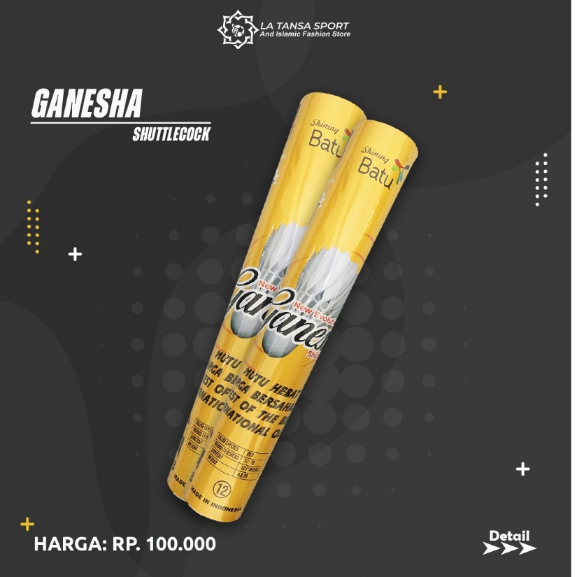 Shuttlecock Ganesha Murah Berkualitas