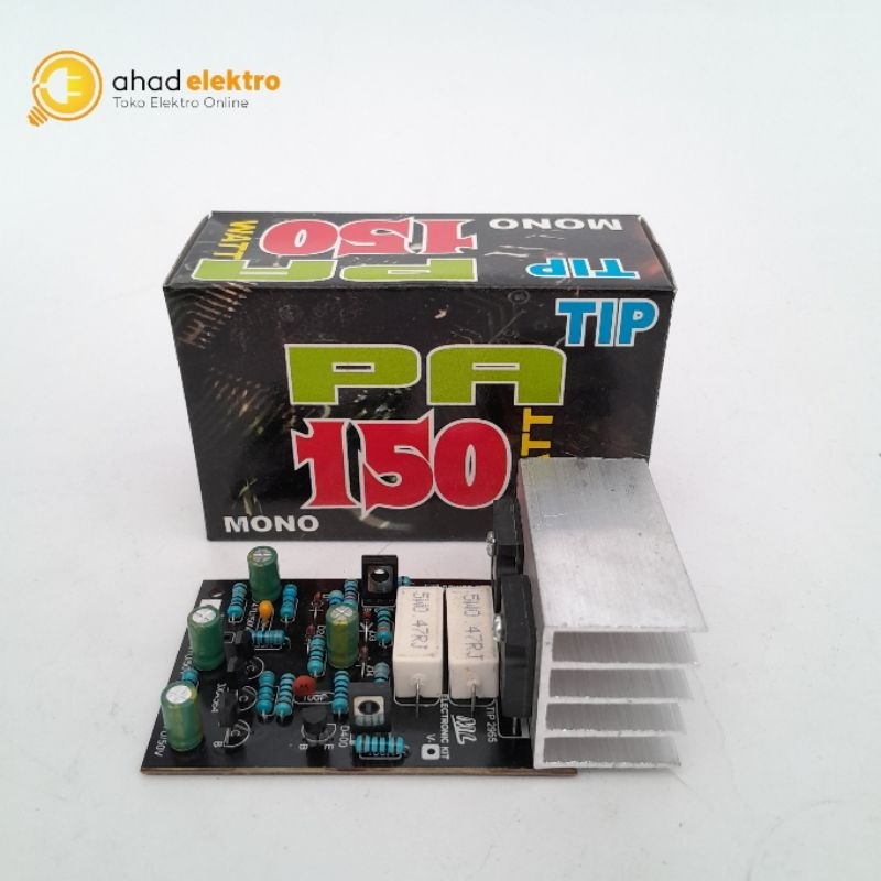 DRIVER POWER AMPLI MONO 150 Watt TIP 2955 / 3055 by Millenium