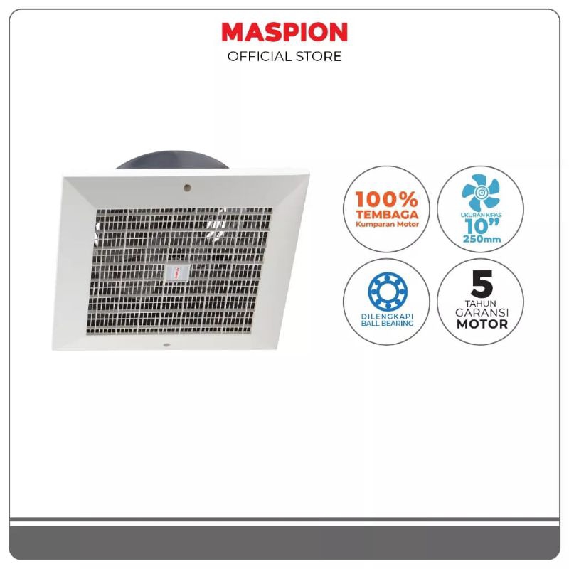 Kipas Angin Hisap Plapon 10" MASPION CEF-25 ( Ceiling Exhaust Fan 10 inch )