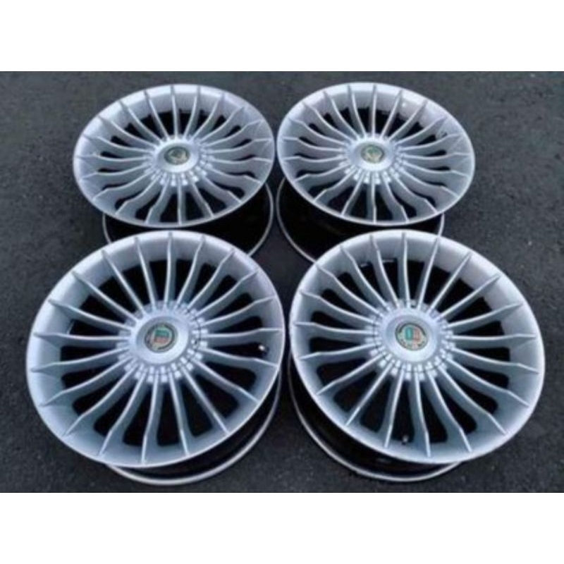Velg BMW ALPINA Classic R18 Supercopy. Lebar 8. Et 35. Pcd 5x120. For BMW E46, E90, X1, X3