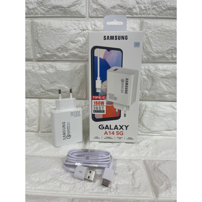 Charger Casan Ori Samsung Galaxy A14 5G 180W Support FastCharging