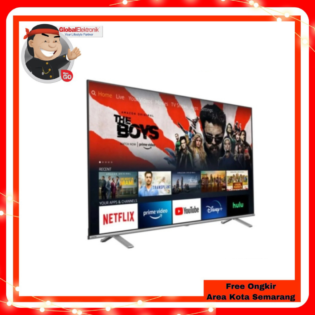 TOSHIBA TV LED ULTRA HD 4K ANDROID TV 65 INCH 65C350KP