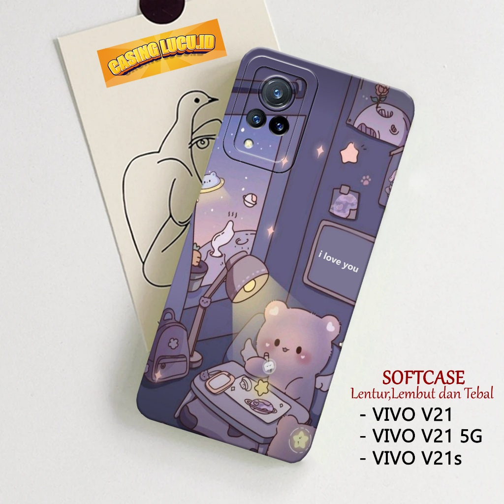 Casing Hp Vivo V21 / V21s / V21 5G  Terbaru - Casing Lucu.id - Case Vivo V21 / V21s / V21 5G - Fashi
