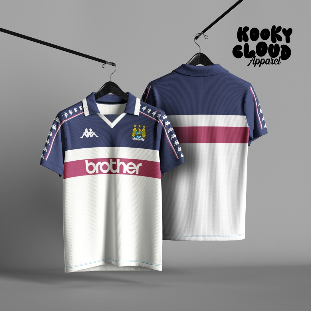 BAJU Jersey MAN CITY // Jersey Band // Jersey Retro // Jersey Vintage // Baju Bola // Jersey Bola