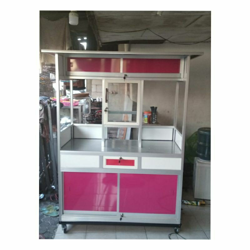 rombong aluminium baru