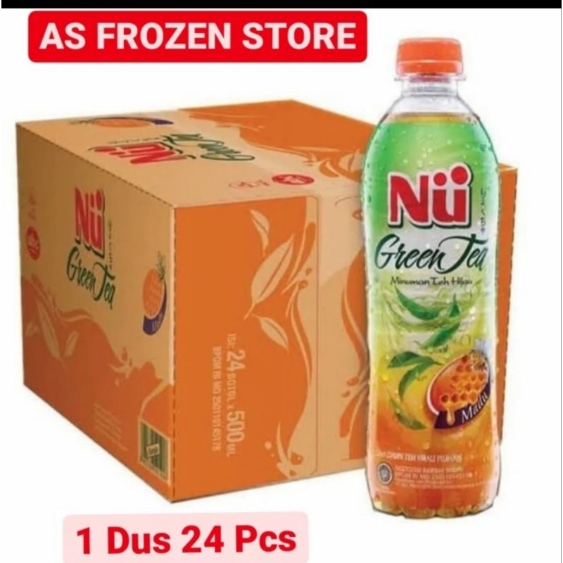 

Nu Green Tea Honey 450ml 1 Dus 24 Pcs