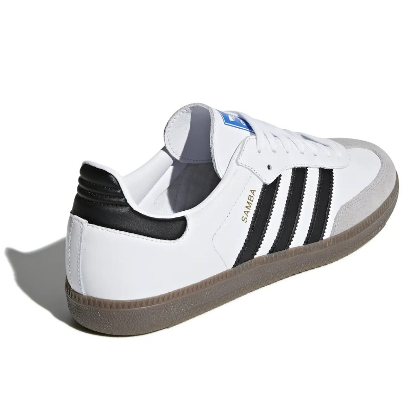 Sepatu Sneakers Pria Adidas Samba OG White CBlack CGrani Original B75806