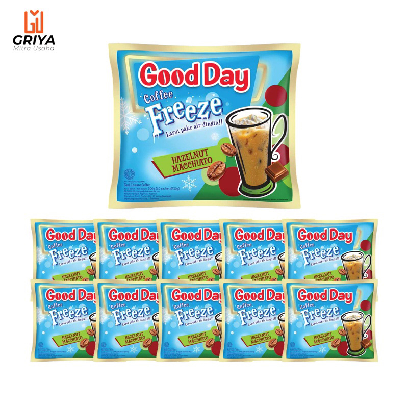 

Good Day Freeze Hazelnut Mocchiato isi 10 Pcs