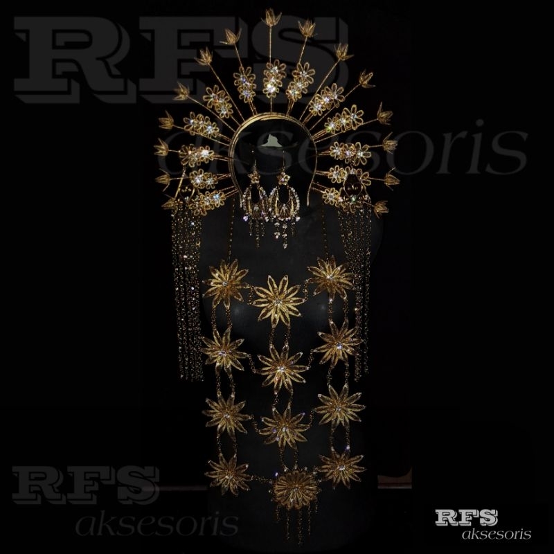 Set Aksesoris Pengantin Bugis-Makassar || MODEL 4