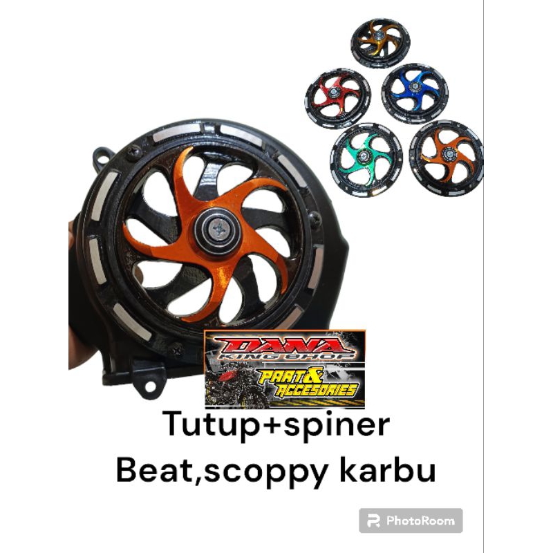 COVER TUTUP KIPAS BEAT KARBU SCOOPY MODIF SPINER