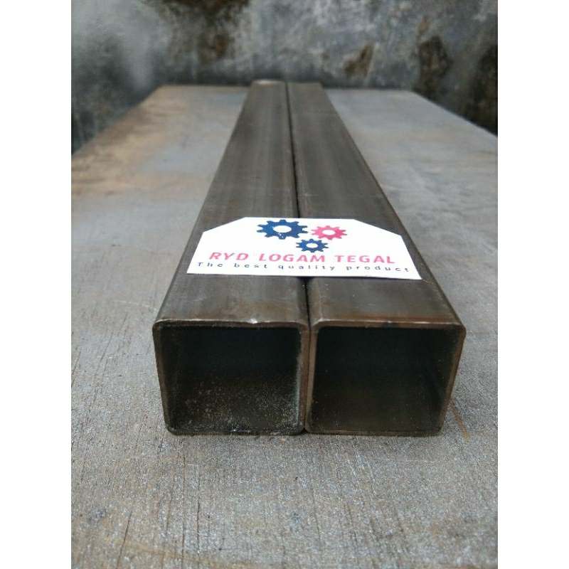 Pipa Besi Kotak / Hollow 30 mm x 30 mm panjang 37 cm