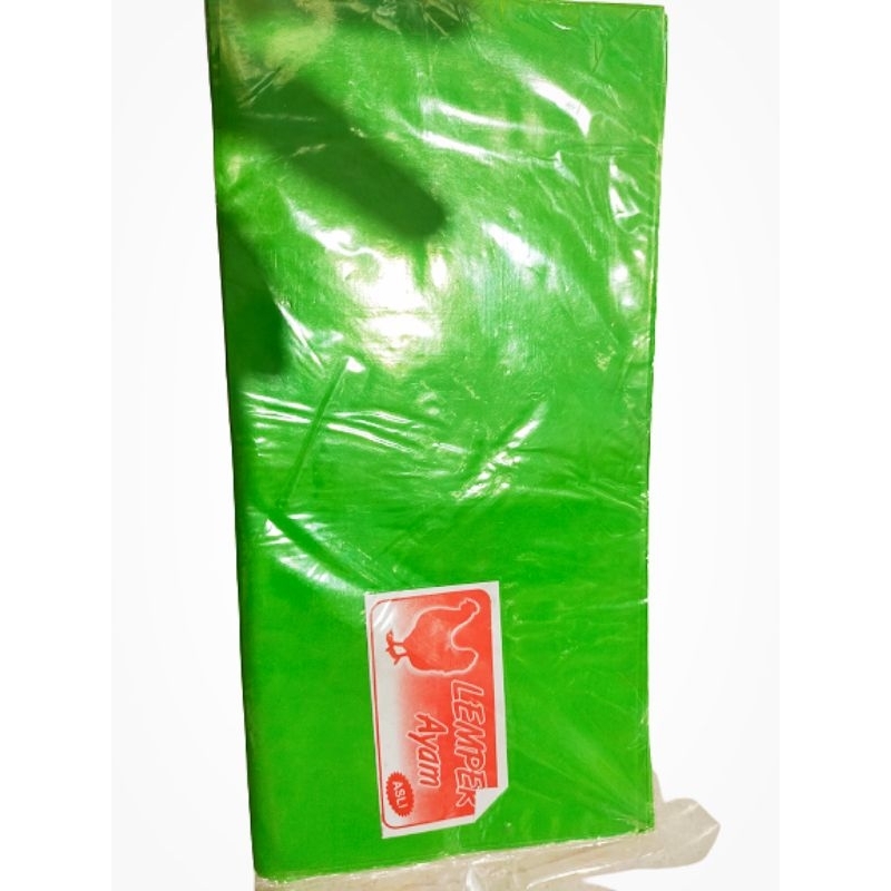 plastik lemper plastik hijau bungkus lemper