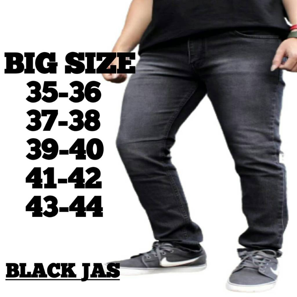CELANA JEANS PRIA UKURAN JUMBO/celana pria jumbo /BIG SIZE MELAR JEANS SLIMFIT 27 sampai 42