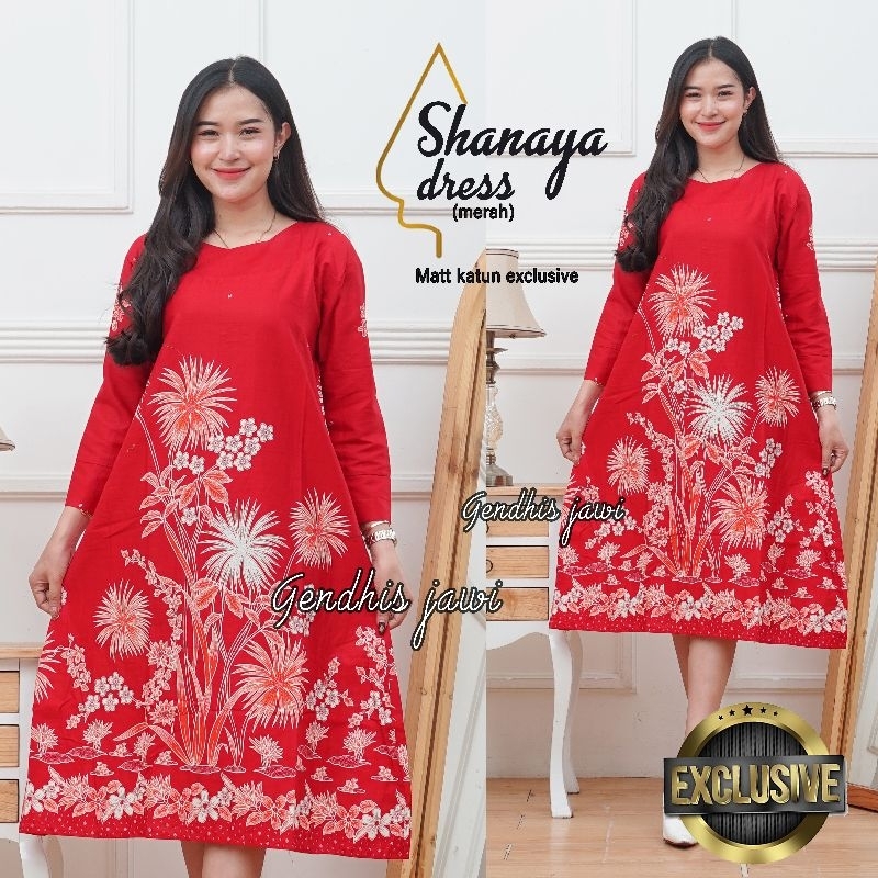 SHANAYA DRESS GOMBRONG PREMIUM BATIK
