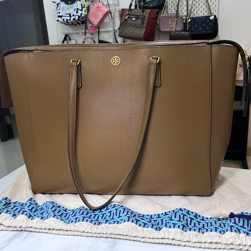 TORY BURCH ROBINSON TOTE BAG AUTHENTIC ✅